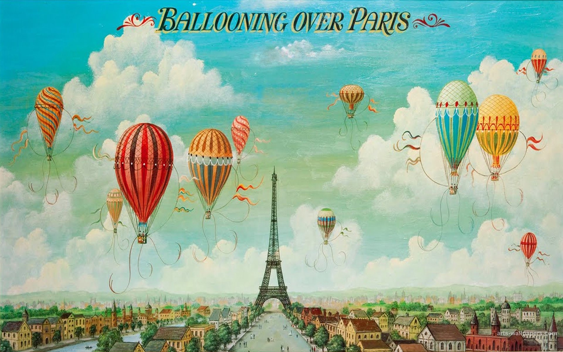 Balooning over paris